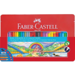 Faber Castell Cadeauset Faber-castell 53-delig In Metalen Doos