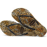 Havaianas - Slim Leopard - Zwart