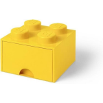 Lego Brick 4 Opberglade - - Amarillo