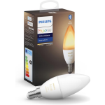 Philips White Ambiance E14 Bluetooth Losse Lamp - Blanco