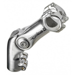 Ergotec Stuurpen Voorbouw Verstelbaar Octopus 2 28,6/90/31,8mm Zilver - Silver