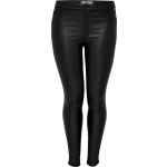 Only - Skinny jeans met coating in - Zwart