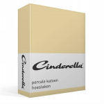 Cinderella Percaline Hoeslaken - Lits-jumeaux (180x200 Cm) - Geel