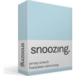 Snoozing Stretch - Hoeslaken - Extra Hoog - 160/180x200/220/210 - Hemel - Blauw