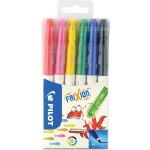 Pilot Viltstift Frixion Colors, Etui Met 6 Stuks - Wit