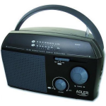 Adler Ad 1119 Kleine Portable Radio - Zwart