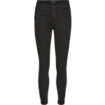 VERO MODA Vmtilde Regular Waist Enkel Skinny Jeans Dames - Negro