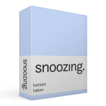 Snoozing - Laken - Katoen - Eenpersoons - 150x260 - Hemel - Blauw