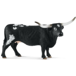 Schleich Texas Longhorn Koe 13865 - Zwart