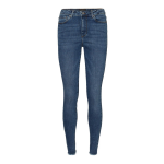 VERO MODA Vmloa High-waist Skinny Jeans Dames - Blauw