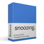 Snoozing Stretch - Hoeslaken - Extra Hoog - 160/180x200/220/210 - Meermin - Blauw