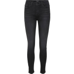 VERO MODA Vmpeach Normal Waist Skinny Jeans Dames - Negro