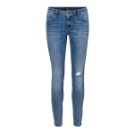 VERO MODA Vmlydia Low-waist Skinny Jeans Dames - Azul