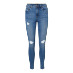 VERO MODA Vmtanya Regular Waist Slim Fit Jeans Dames - Azul