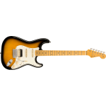 Fender Japan JV Modified '50s Stratocaster HSS MN 2-Color Sunburst elektrische gitaar met deluxe gigbag