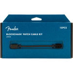 Fender Blockchain Patch Cable Kit zwart Large 15-delig