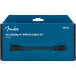 Fender Blockchain Patch Cable Kit zwart Small 9-delig