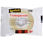 Scotch Transparante Tape 550 Ft 19 Mm X 33 M - Wit