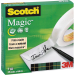 Scotch Plakband Magic Tape Ft 25 Mm X 66 M