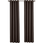 Larson - Luxe Verduisterend Gordijn Met Ringen- 150x250 Cm - Chocolate - Bruin