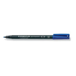 Staedtler Ohp-marker Lumocolor Permanent, Medium 1 Mm - Azul