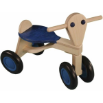 Van Dijk Toys Houten Loopfiets - Berken - Blauw