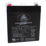 Injusa Oplaadbare Batterij High Power 12v-4,5 Ah - Zwart