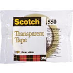 Scotch Transparante Tape 550 Ft 15 Mm X 66 M