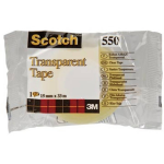 Scotch Transparante Tape 550 Ft 15 Mm X 33 M
