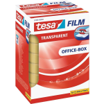 Tesa film Transparante Tape, Ft 19 Mm X 66 M, 8 Rolletjes