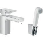 Hansgrohe Vernis wastafelkraan 110 met bidetset chroom 71216000