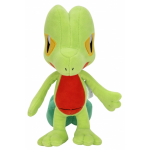 Pokémon knuffel Treecko junior 20 cm pluche/rood - Groen