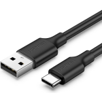 Ugreen USB naar USB-C Kabel 2A - 2 meter - Zwart