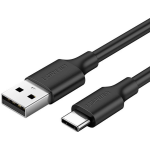 Ugreen USB naar USB-C Kabel 2A - 1 meter - Zwart