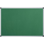 Pergamy Textielbord Met Aluminium Frame Ft 60 X 90 Cm, - Groen