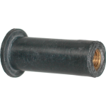 Rawlnuts Hollewandplug rubber M8 x 25mm - Zwart