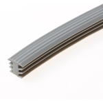 Inleg trapstrip kunststof met T-Profiel aluminium antislipprofiel 8 x 11mm