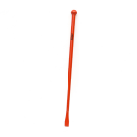 Stootijzer 1000 x 28mm - Rood