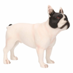 Beeldjete Franse Bulldog Hond 11 Cm - Wit