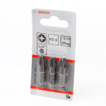 Bosch Bitskaart pz4 blister van 3 bits