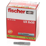 Fischer plug ux8 DHZ - Grijs