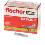 Fischer plug ux6r DHZ - Grijs