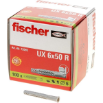 Fischer universeelplug ux 6x50r - Grijs