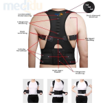 Medidu Premium Houding corrector / Posture corrector (ventilerend)