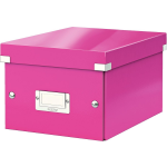 Leitz Wow Opbergdoos Click & Store, Ft A5, - Roze