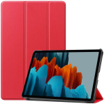 Just in case Tri-Fold Samsung Galaxy Tab S7 Book Case - Rood