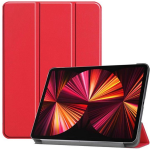 Just in case Tri-Fold Apple iPad Pro 11 inch en iPad Air (2020) Book Case - Rood