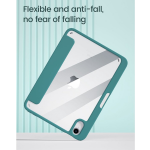 Just in case Apple iPad mini 6 Stand Book Case met Penhouder - Groen