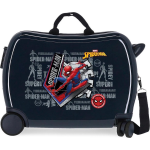 Spiderman Abs Rolling Suitcase 4w. (2.multid) Great Power Navy