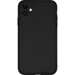 Bmax Liquid Silicone Case Hoesje Voor Iphone 11 - Black/ - Zwart